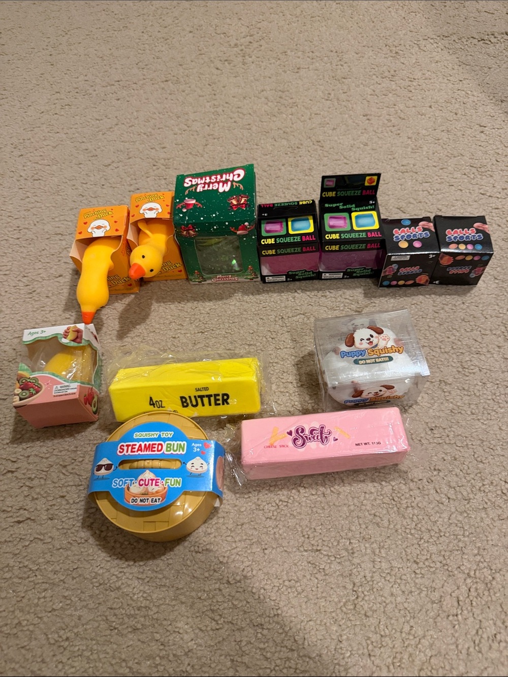 Assorted squishy bundle